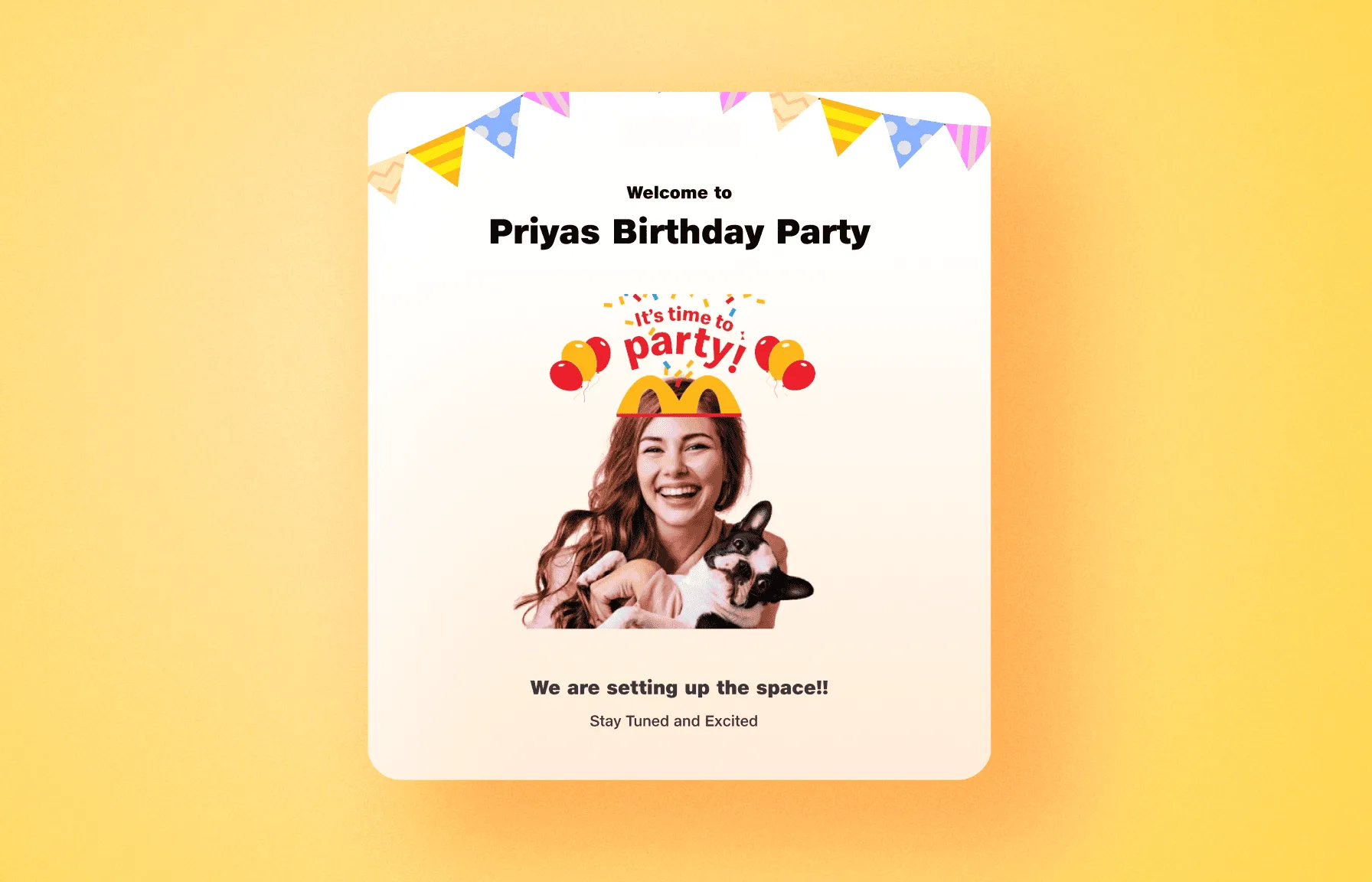 McDonalds + Jio collaboaration image