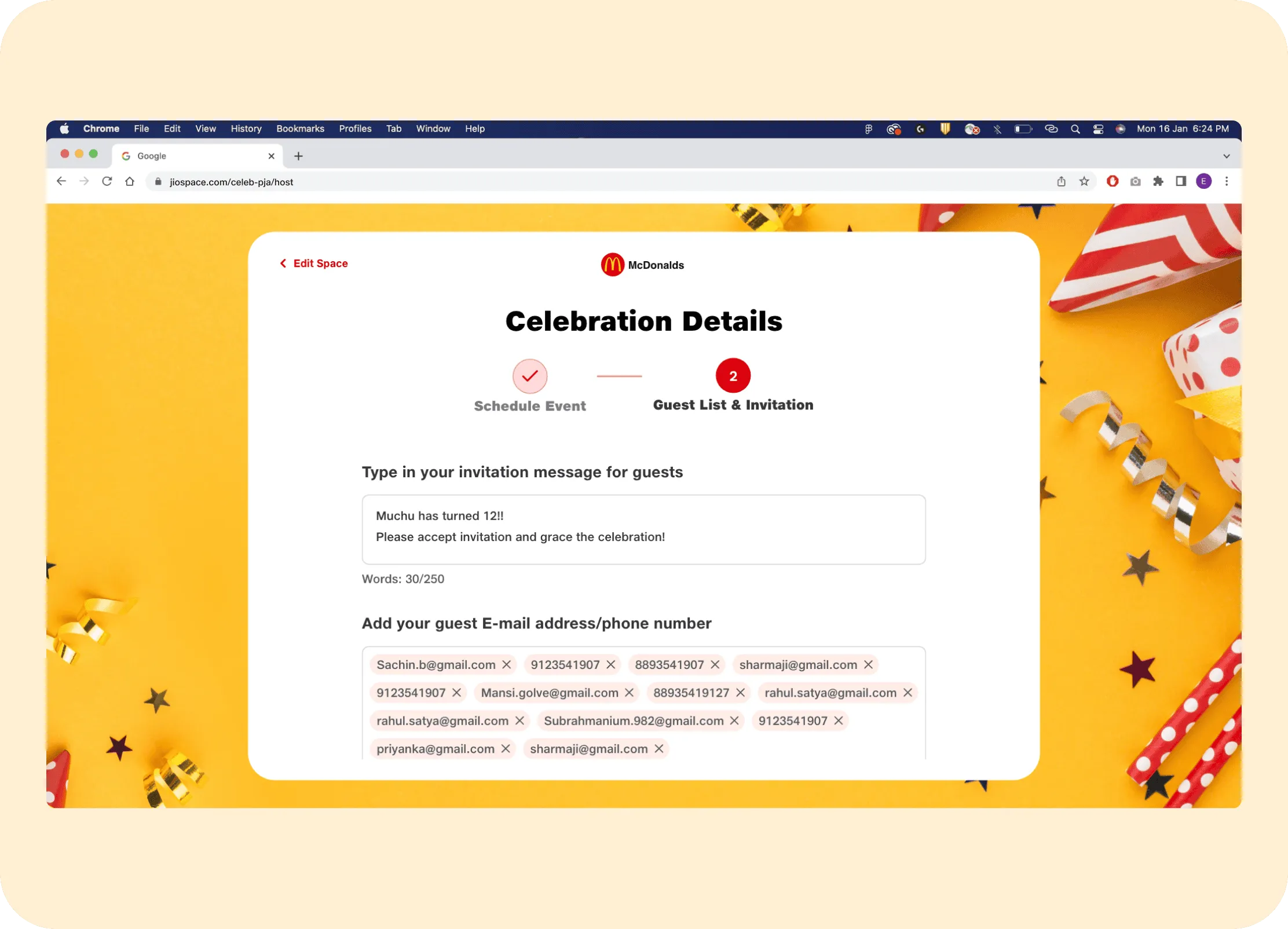 host onboarding journey
