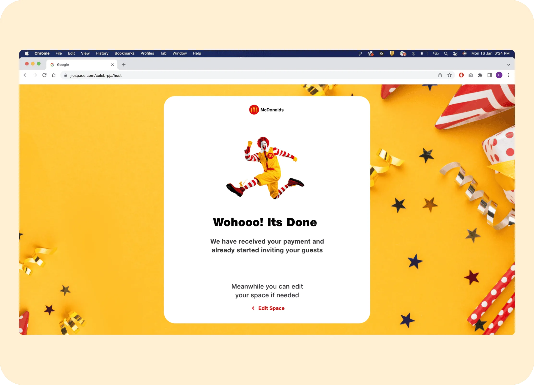 host onboarding journey