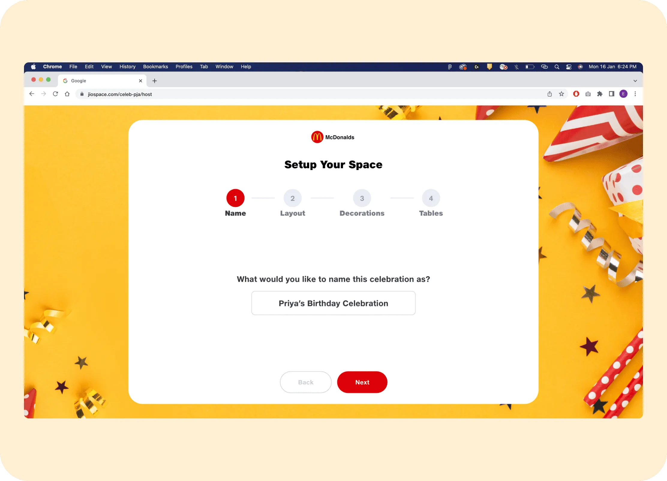 host onboarding journey