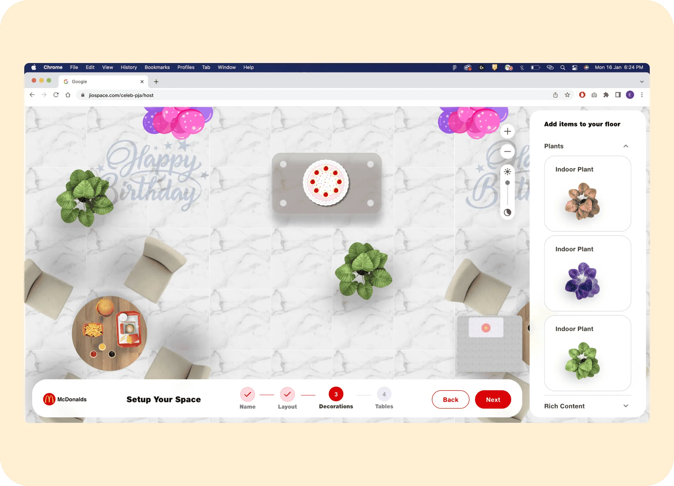 host onboarding journey