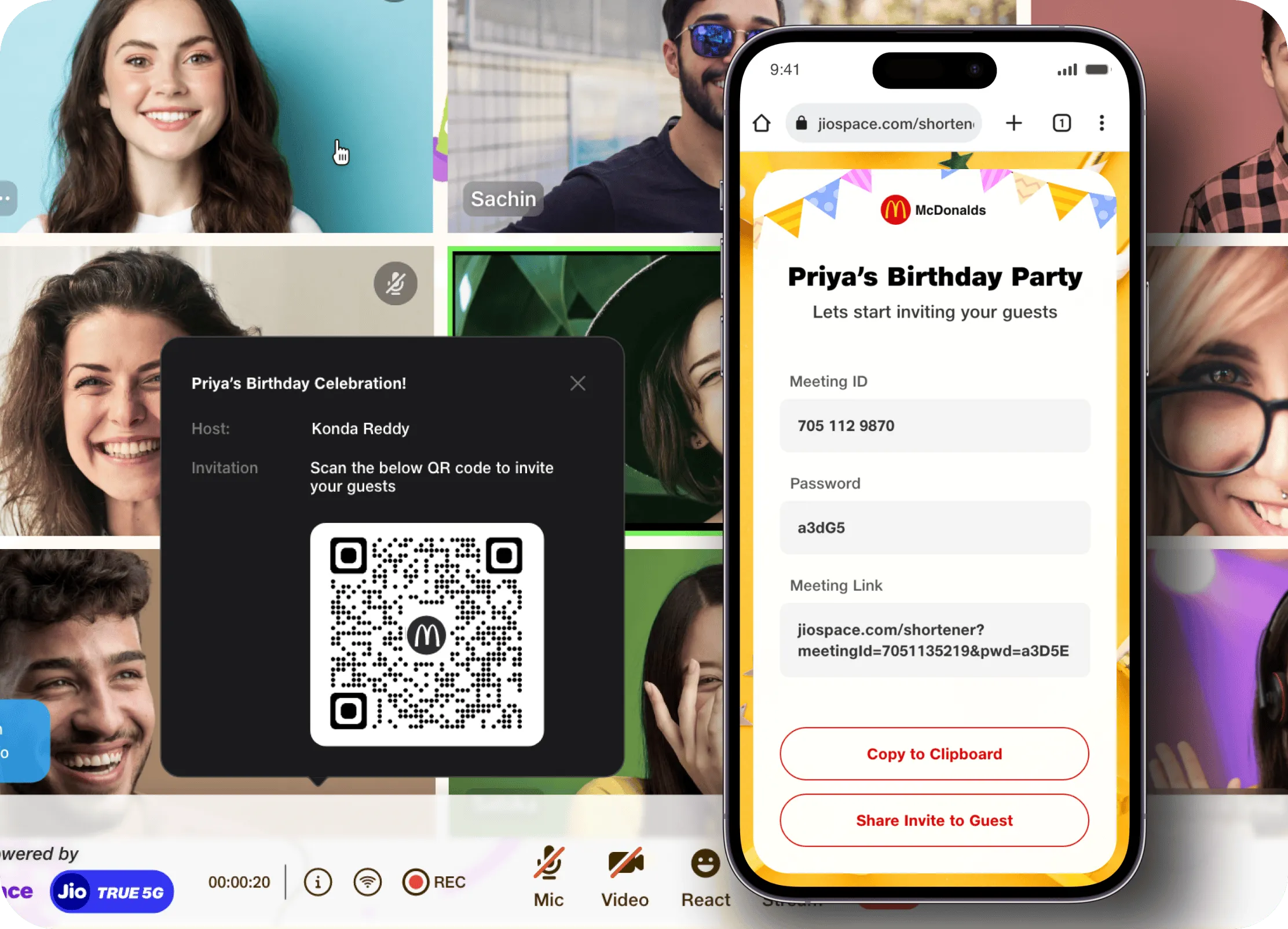 event day-host controls