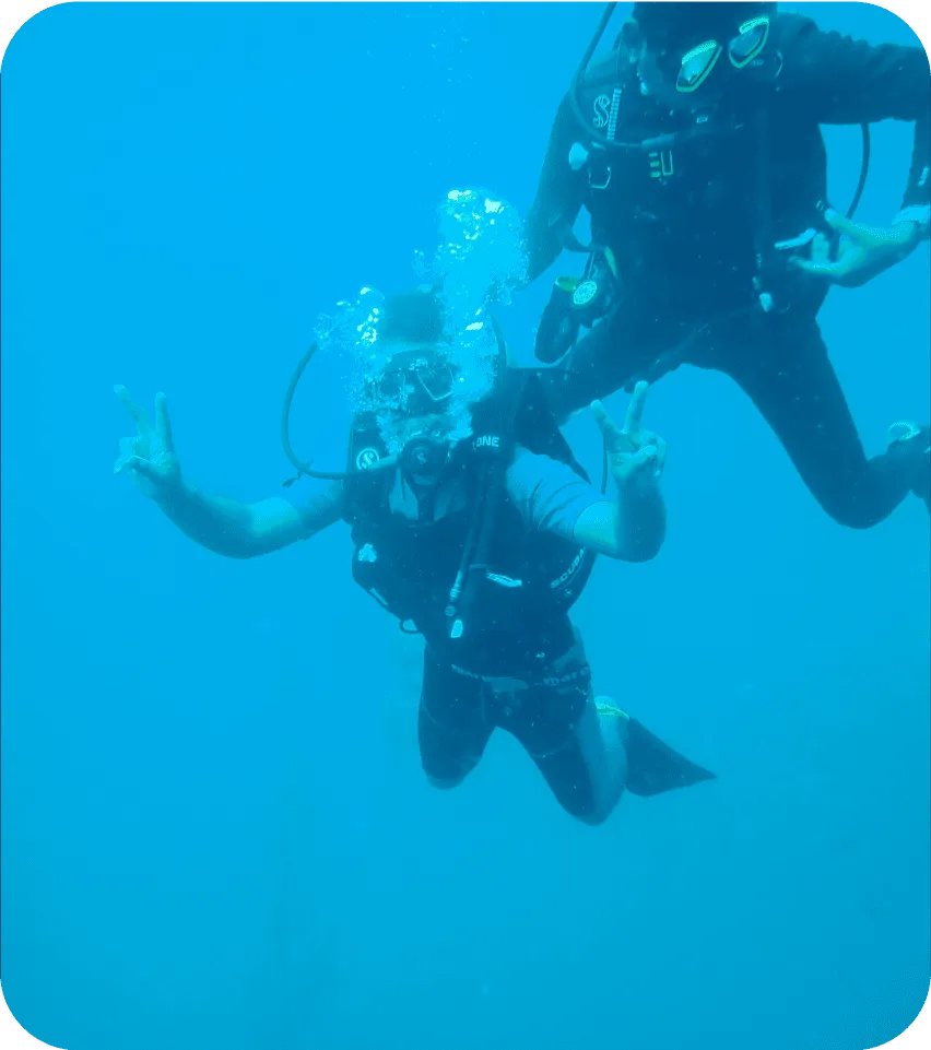 my scuba diving photo